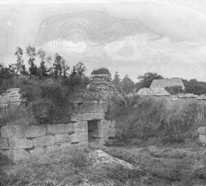 Environs de Laval Jublains : ruines romaines