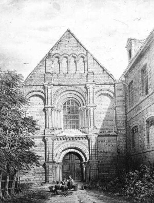 Abbaye de La Roë (de Wismes), Mayenne