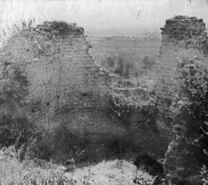 Sainte-Gemmes-le-Robert : ruines du camp romain du Rubricaire Rubricaire, 7 juillet 1903