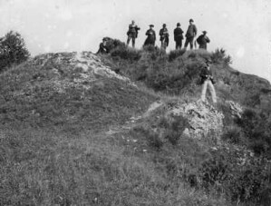Sainte-Gemmes-le-Robert : camp romain du Rubricaire Rubricaire, 7 juillet 1903