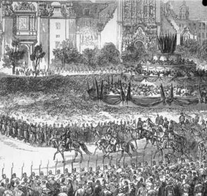Entrée de l'armée française à Mexico (juin 1863)