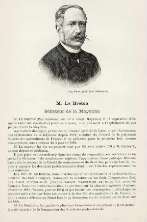 M. Le Breton, sénateur de la Mayenne