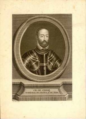 Ch De Cossé, maréchal de France IIè du nom [sic]