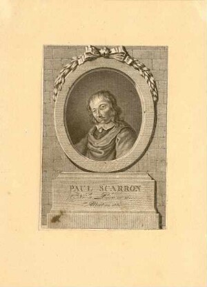 Paul Scarron, né à Paris en 1610 et mort en 1660