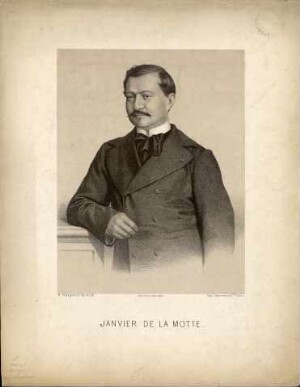 Portrait en buste du préfet Eugène Janvier de la Motte (1823-1884)