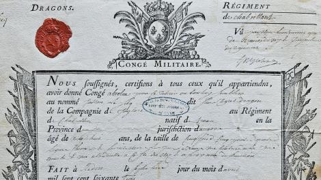 Soldats mayennais sous l'Ancien Régime