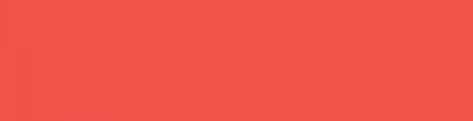 Bandeau rouge avec une vague blanche sur le bas