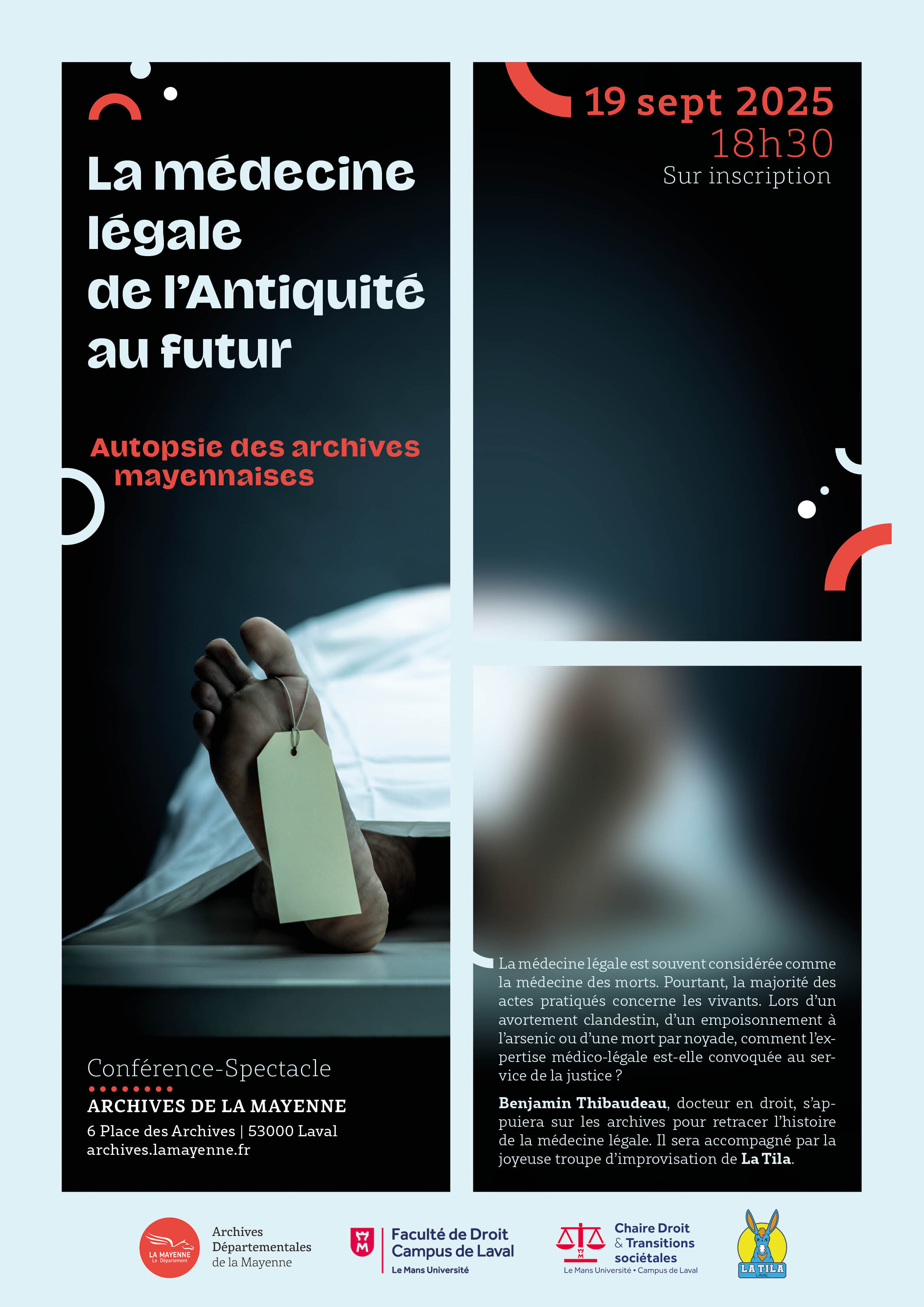 Affiche de la conférence